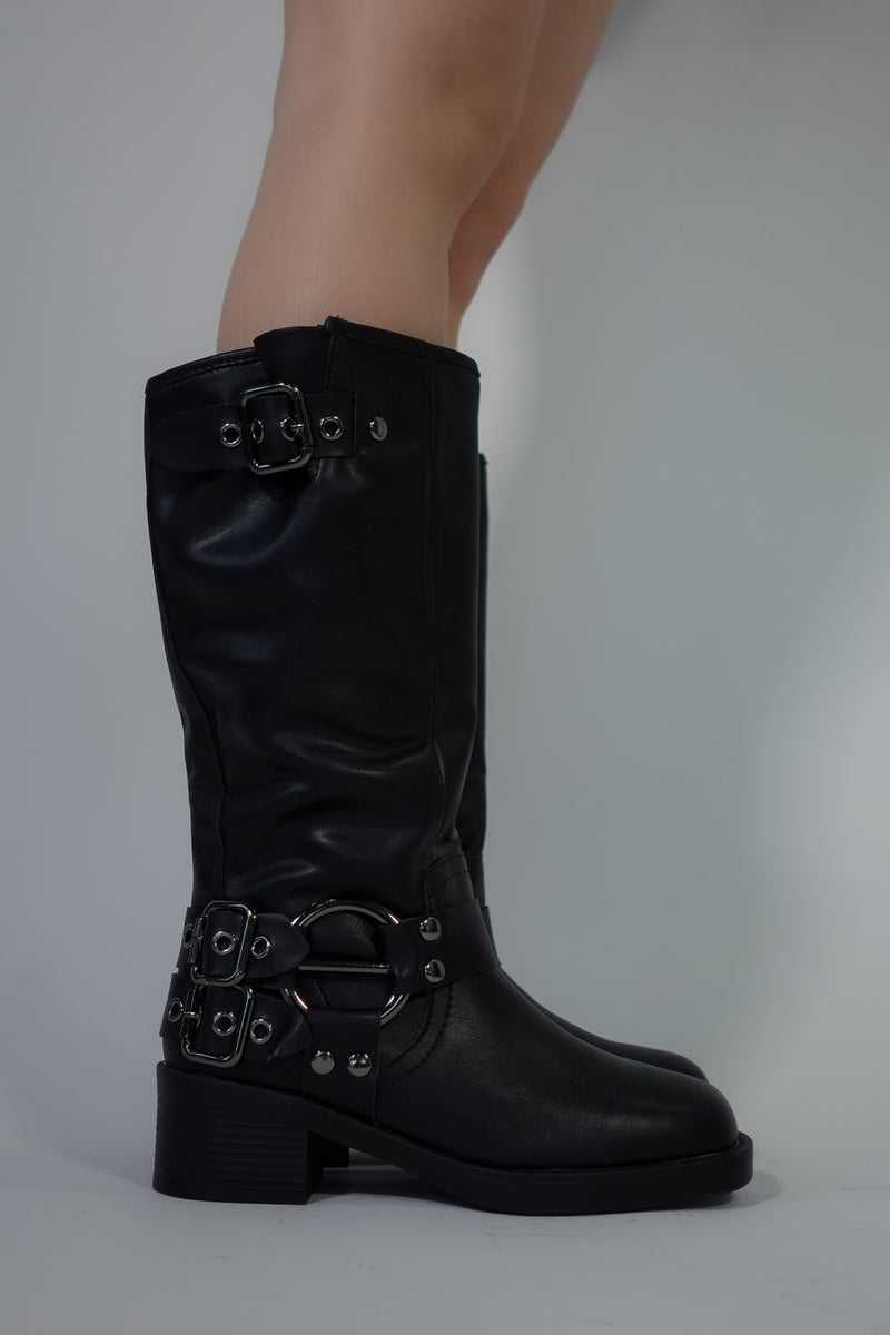 BIKER BOOTS LARGAS