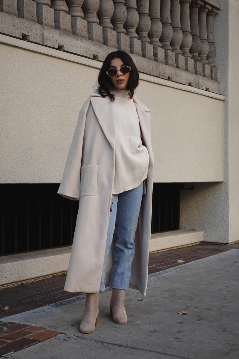 SUETER OVERSIZED CUELLO ALTO