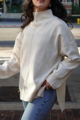 SUETER OVERSIZED CUELLO ALTO