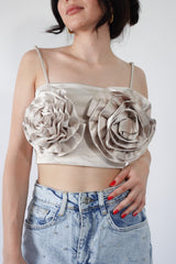 Top flor satin